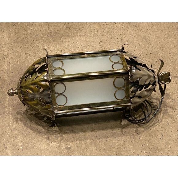 Vintage Carriage Polished Solid Brass Outdoor Porch Wall Sconce Ligjt Bell Shape - Picture 8 of 8